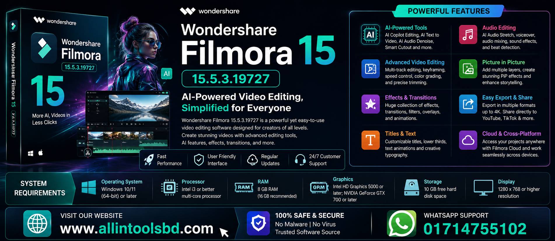 Wondershare Filmora 15